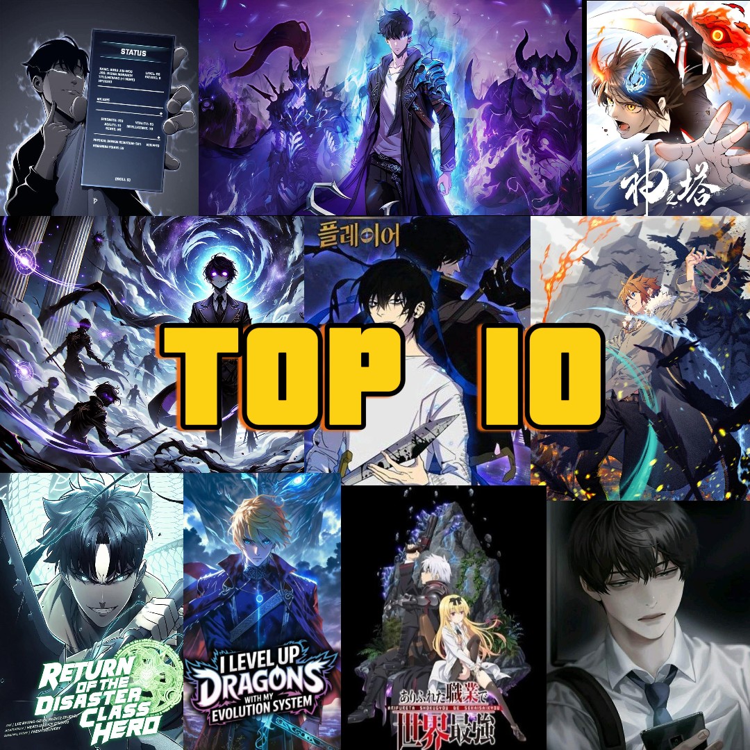 Top 10 Like Solo Leveling Manga